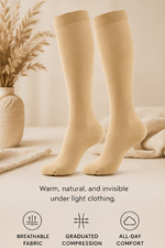 Kinclip™ Compression Socks (2 Pairs) — 20-30 mmHg Graduated Support